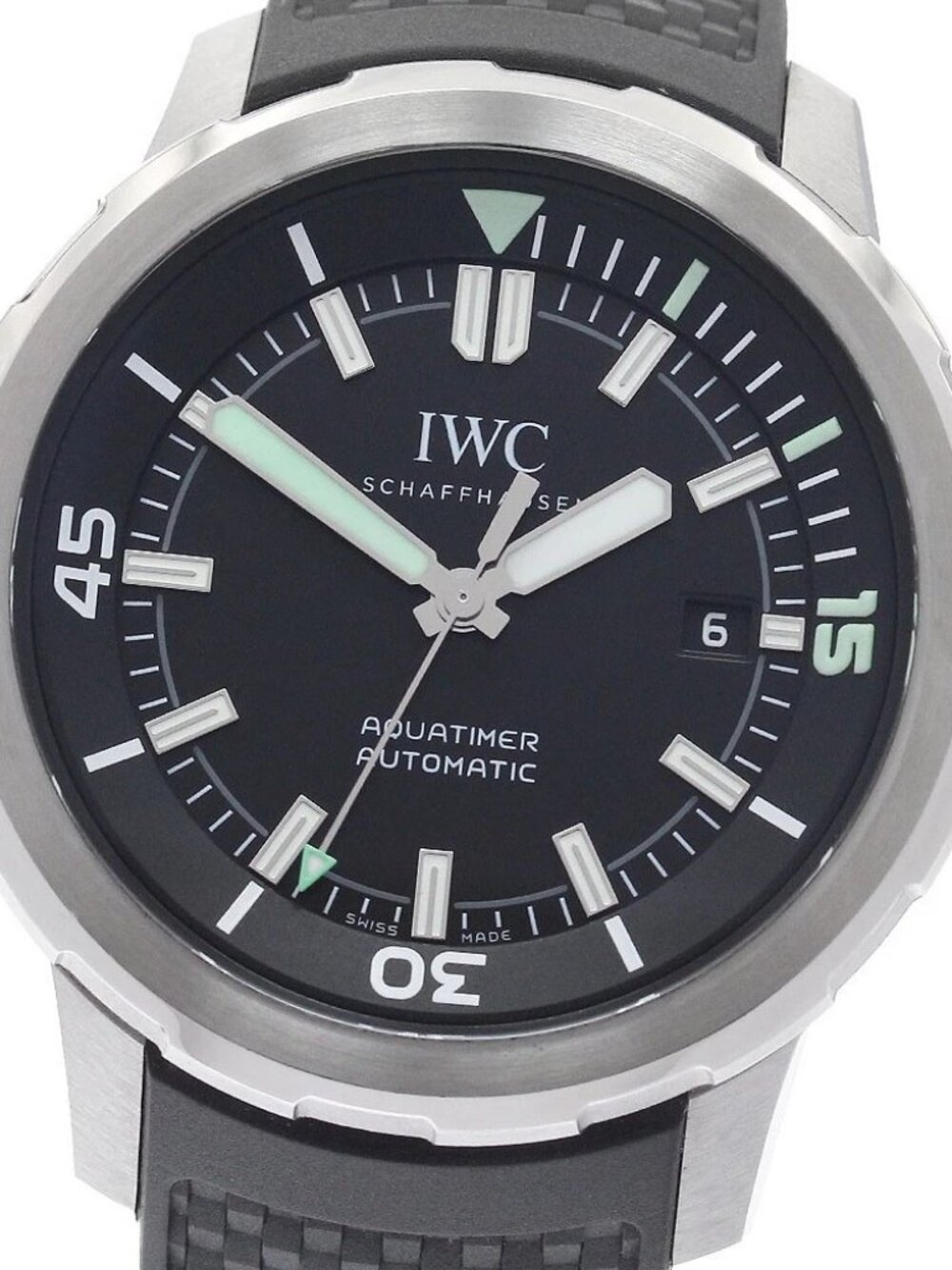 IWC SCHAFFHAUSEN Aqua timer Date Automatic Men's Watch_963178